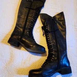 Guess Zippered High Boots